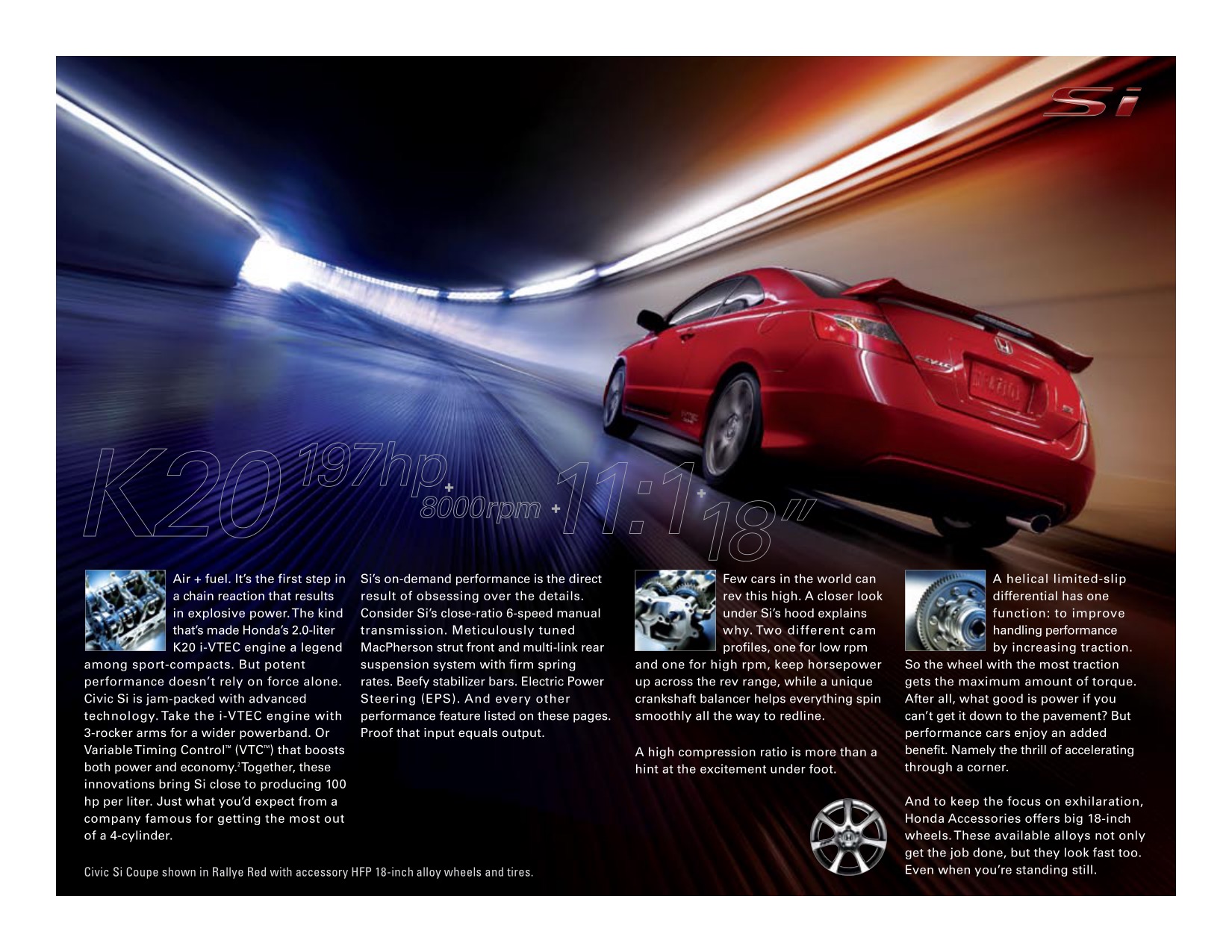 2009 Honda Civic Coupe Brochure Page 8